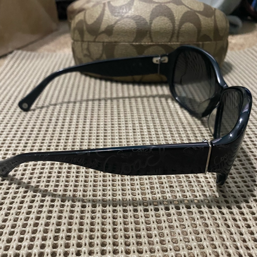 Coach sunglasses with rhinestones - Picture 3 of 4